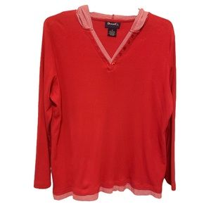 Denim & Co. Hooded Top